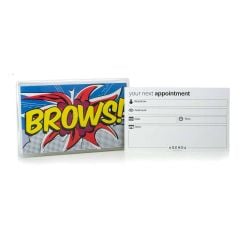 Agenda Brows Appointment Cards Pop Art