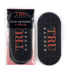 TRU Barber Hair Grippers - Black/Red