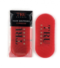 TRU Barber Hair Grippers - Red/Black