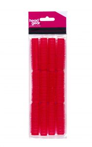 Head Gear Cling Hair Rollers - Small Red 13mm (12)
