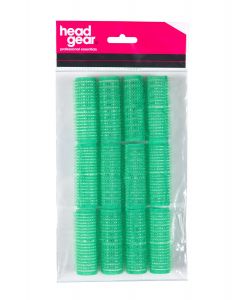 Head Gear Cling Hair Rollers - Small Green 21mm (12)