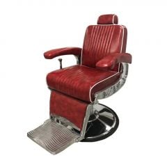 Mirplay Angus Barber Chair Red (Ex-Display)