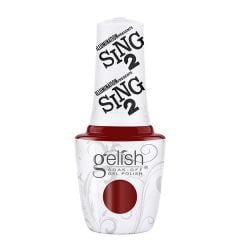 Gelish Soak Off Gel Polish Sing 2 Collection - Red Shore City Rouge 15ml