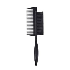 BarberStyle Fade Brush With Comb Black