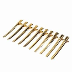 Hair Theory Gold Sectioning Clips (10)
