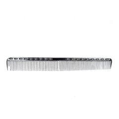 BarberStyle Silver Metal Comb Long