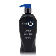He's a 10 Miracle 3-in-1 Shampoo, Conditioner & Body Wash 295ml