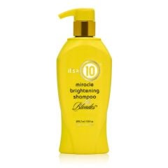 It's a 10 Miracle Brightening Blonde Shampoo 295ml
