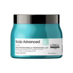 L'Oreal Serie Expert Scalp Advanced Anti-Oiliness 2-In-1 Deep Purifier Clay Mask 500ml