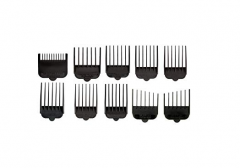 Wahl Cutting Attachment Guides 1-8 Black