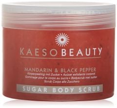 Kaeso Beauty Sugar Body Scrub Mandarin & Black Pepper 450ml
