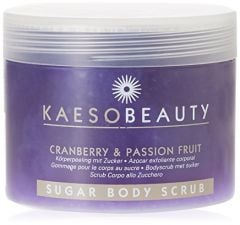 Kaeso Beauty Sugar Body Scrub Cranberry & Passion Fruit 450ml
