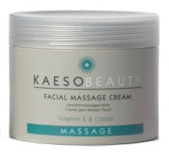 Kaeso Beauty Facial Massage Cream Vitamin E & Cotton 450ml