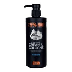 The Shave Factory After Shave Cream & Cologne Sapphire 500ml