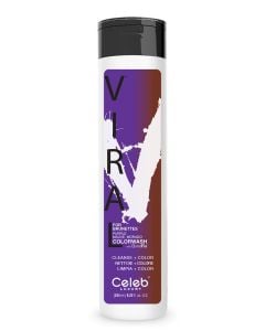 Celeb Luxury Viral Purple For Brunette Colorwash Shampoo 244ml