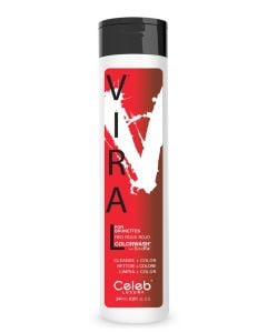 Celeb Luxury Viral Red For Brunette Colorwash Shampoo 244ml