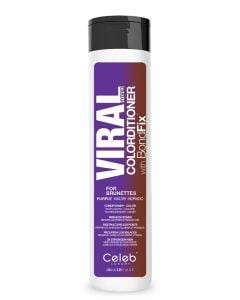 Celeb Luxury Viral Purple For Brunette Colorditioner Conditioner 244ml