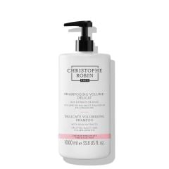 Christophe Robin Delicate Volumising Shampoo with Rose Extracts 1000ml
