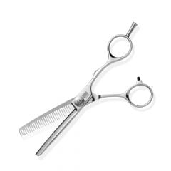 Kasho Design Master Offset Texturizer 6” 30 Teeth Thinning Scissors (Bottom Blade)