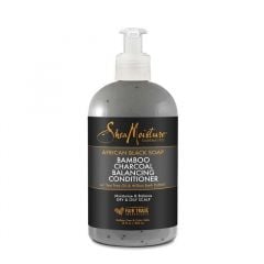 Shea Moisture African Black Soap Bamboo Charcoal Conditioner 384ml