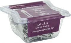 LJ Double Prong Curl Clips (72)