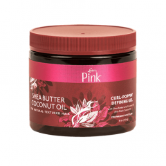 Luster's Pink Shea Butter Coconut Oil Curl Poppin Defining Gel 454g