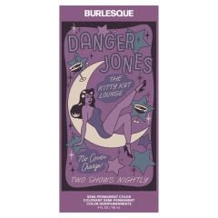 Danger Jones Semi Permanent Hair Colour 118ml - Burlesque (Mauve)