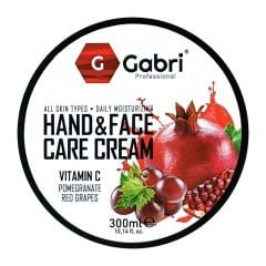 Gabri Professional Hand & Face Care Cream Pomegranate & Red Grape 300ml