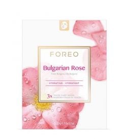 Foreo Farm to Face Bulgarian Rose Hydrating Tencel Sheet Mask x3