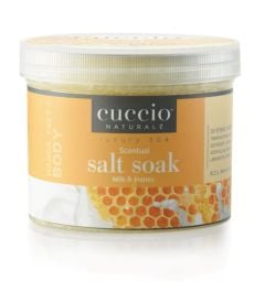 Cuccio Pedicure Detoxifying Salt Soak With Milk & Honey 822g