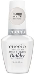 Cuccio Brush On Builder Gel with Calcium Cloud White 13ml