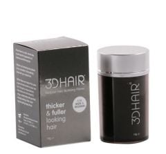 3D Hair Natural Hair Building Fibres For Thinning Hair Dark Grey 10g
