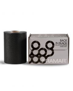 Framar Back In Black Embossed Foil Roll Medium (5" x 320')