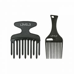 L3VEL3 Hair Pick Comb Set (2)