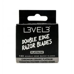 L3VEL3 Double Edge Razor Blades (100)