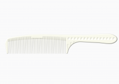 JRL Barbering Comb J201 7.6" White