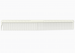 JRL Fine Cutting Comb J304 7.4" White