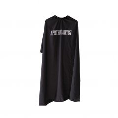 Apothecary 87 Barber Cape Black
