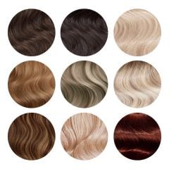 Beauty Works Gold Flat Track Weft Hair Extensions 20"