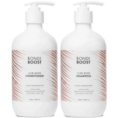 BondiBoost Curl Boss Conditioner 500ml & Shampoo 500ml