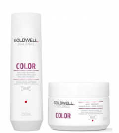 Goldwell Dualsenses Color Shampoo 250ml and 60sec Treatment 200ml