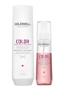 Goldwell Dualsenses Color Shampoo 250ml and Serum Spray 150ml