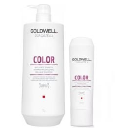 Goldwell Dualsenses Color Shampoo 1000ml and Conditioner 200ml