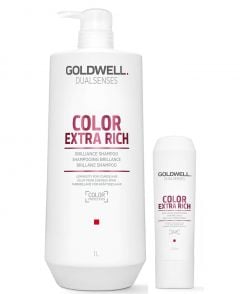 Goldwell Dualsenses Color Extra Rich Shampoo 1000ml and Conditioner 200ml