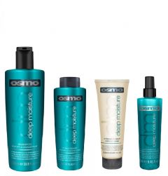 Osmo Deep Moisture Shampoo 1000ml, Conditioner 400ml, Deep Repair Mask 250ml and Miracle Repair 250ml