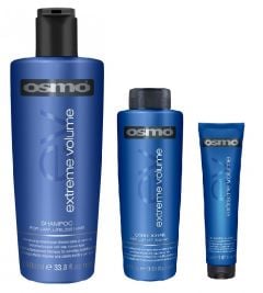 Osmo Extreme Volume Shampoo 1000ml, Conditioner 400ml and Thickening Creme 150ml
