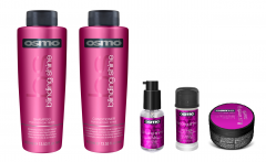 Osmo Blinding Shine Shampoo 400ml, Conditioner 400ml, Serum 50ml, Definer 40ml and Mask 100ml