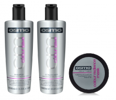Osmo Colour Save Shampoo 1000ml, Conditioner 1000ml and Radiance Mask 300ml